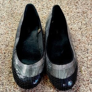 Cute sequin flats